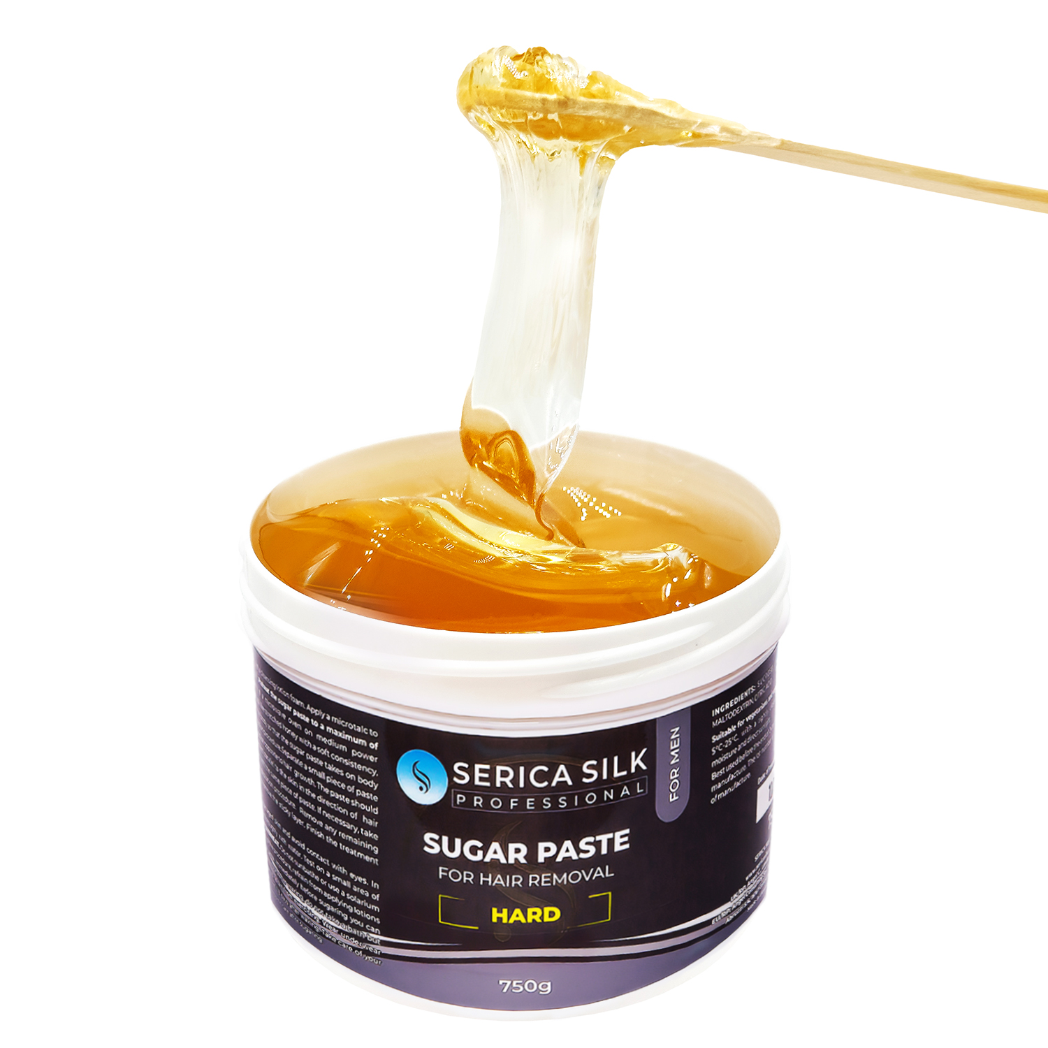 Professional Sugar Paste for Men for Depilation Hard 750g Serica Silk - Image 2