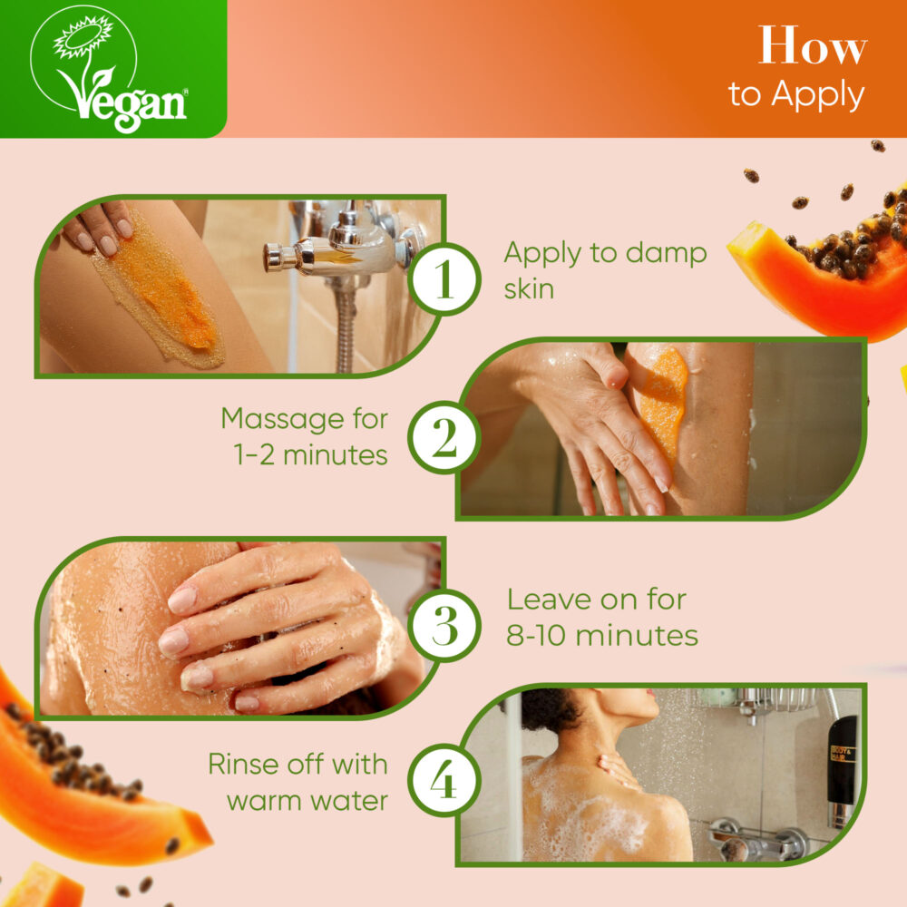 Scrub-gel against ingrown hair with papain 20g