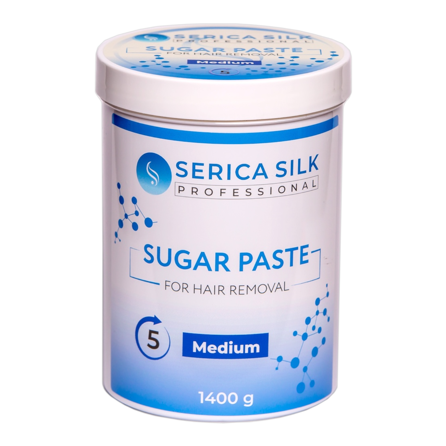 Professional Medium sugar paste for sugaring (waxing) 1400g Serica Silk